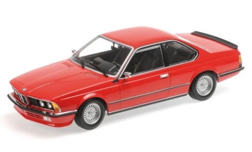 Modelauto Bmw 635 CSi rood 1982 1/18 Minichamps