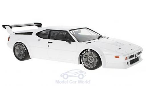 Modelauto Bmw M1 1979 wit Plain Body Version 1/12 Minichamps