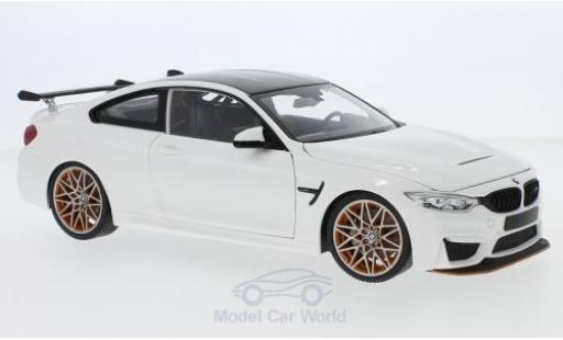 Modelauto Bmw M4 GTS wit 2016 1/18 Minichamps