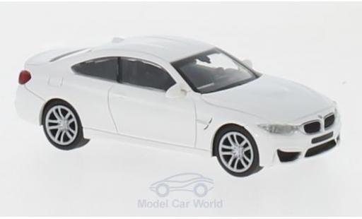 Modelauto Bmw M4 coupe wit 2015 1/87 Minichamps