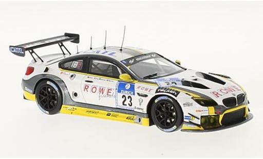 Modelauto Bmw M6 GT3 No.23 Rowe Racing 24h N&Atilde;&frac14;rburgring 2016 1/43 Minichamps