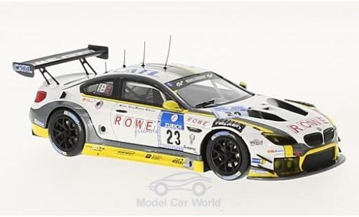 Modelauto Bmw M6 GT3 No.23 Rowe Racing 24h N&Atilde;&frac14;rburgring 2016 A.Sims/P.Eng/M.Martin/D.Werner 1/18 Minichamps
