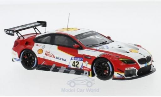 Modelauto Bmw M6 GT3 No.42 Team Schnitzer S 24h N&Atilde;&frac14;rburgring 2017 M.Wittmann/T.Blomqvist/M.Tomczyk/A.Farfus 1/43 Minichamps