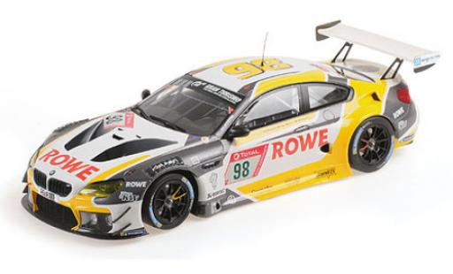 Modelauto Bmw M6 GT3 No.98 Rowe Racing 24h N&Atilde;&frac14;rburgring 2020 M.Wittmann/T.Blomqvist/P.Eng 1/18 Minichamps