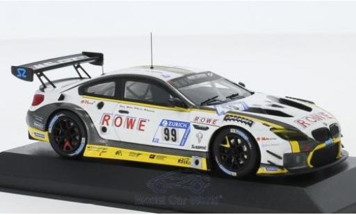 Modelauto Bmw M6 GT3 No.99 Rowe Racing 24h N&Atilde;&frac14;rburgring 2017 P.Eng/M.Martin/M.Basseng/A.Sims 1/43 Minichamps