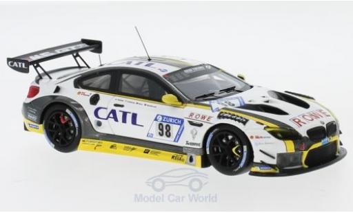 Modelauto Bmw M6 GT3 No.99 Rowe Racing CATL 24h N&Atilde;&frac14;rburgring 2017 M.Palttala/N.Catsburg/A.Sims/R.Westbrook 1/43 Minichamps