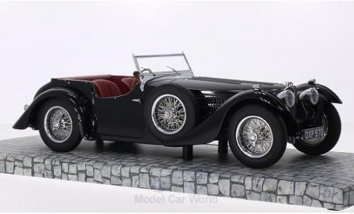 Modelauto Bugatti 57 Corsica Typ C Roadstar zwart 1938 Blackhawk Museum Collection 1/18 Minichamps