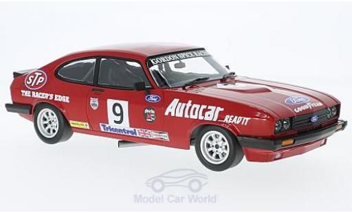 Modelauto Ford Capri 3.0S 3.0 RHD No.9 Gordon Spice Group BSCC Brands Hatch 1978 G.Spice 1/18 Minichamps