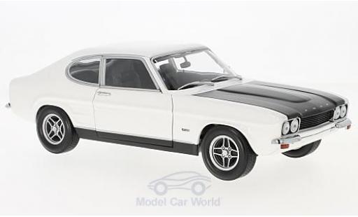 Modelauto Ford Capri RS 2600 MKI wit/zwart 1970 1/18 Minichamps