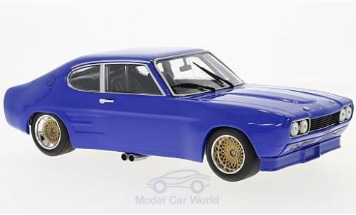Modelauto Ford Capri RS 2600 blauw 1970 1/18 Minichamps