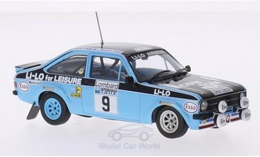 Modelauto Ford Escort RS 1800 MKII RHD No.9 Li-Lo Rally WM RAC Rally 1978 R.Clark/N.Wilson 1/43 Minichamps