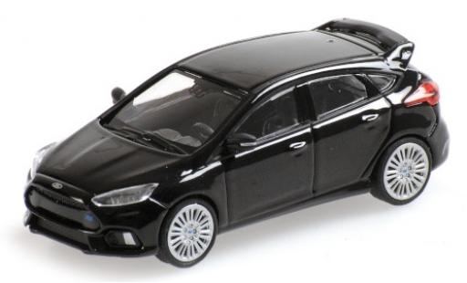 Modelauto Ford Focus RS metallic zwart 2018 1/87 Minichamps