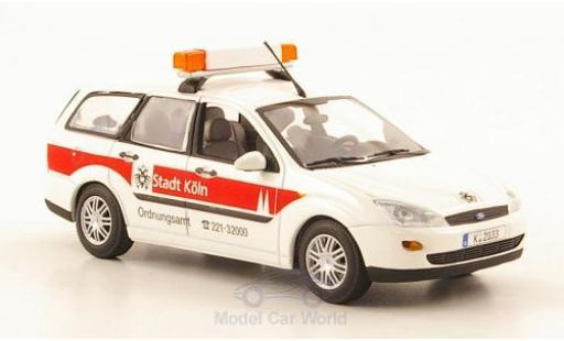 Modelauto Ford Focus Turnier K&Atilde;&para;ln 1997 Ordnungsamt 1/43 Minichamps