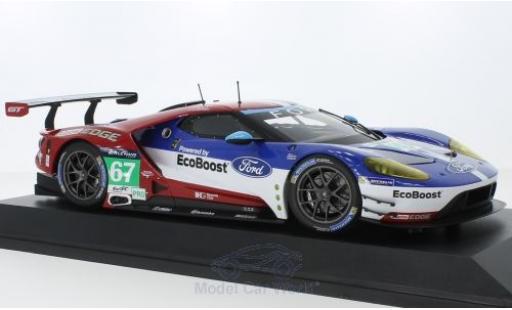 Modelauto Ford GT GTE No.67 Chip Ganassi Racing UK 24h Le Mans 2016 M.Franchitti/A.Priaulx/H.Tincknell 1/18 Minichamps
