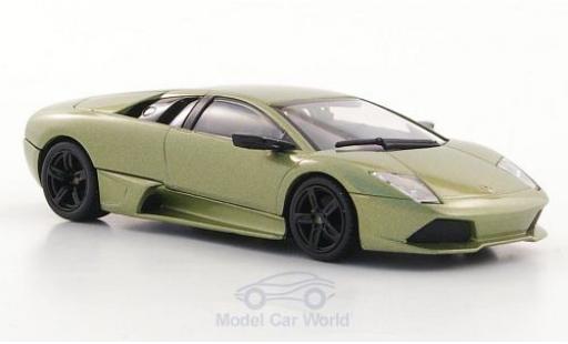 Modelauto Lamborghini Murcielago LP640 LP 640 metallic groen 2006 Top Gear Collection met Figur 1/43 Minichamps