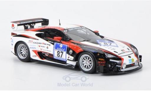 Modelauto Lexus LFA Gazoo Racing No.87 24h N&Atilde;&frac14;rburgring 2011 Kinoshita/Wakisaka/Lotterer 1/43 Minichamps
