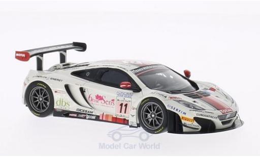 Modelauto McLaren MP4-12C GT3 12C No.11 24h Spa 2013 /M.Parisy 1/43 Minichamps
