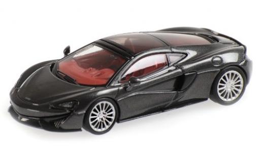 Modelauto McLaren 570 GT metallic grijs 1/87 Minichamps