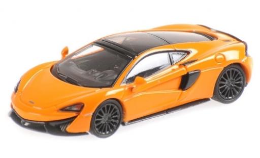 Modelauto McLaren 570 GT oranje 1/87 Minichamps