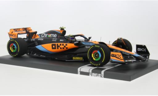 Modelauto McLaren F1 MCL60 No.3 Team formule 1 GP Ungarn 2023 1/18 Minichamps