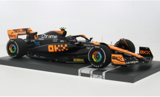 Modelauto McLaren F1 MCL60 No.4 Team formule 1 GP Japan 2023 1/18 Minichamps