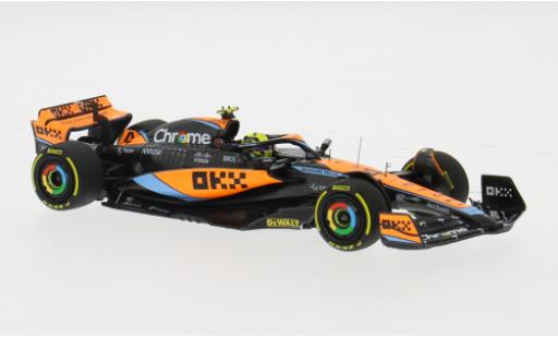 Modelauto McLaren F1 MCL60 No.4 Team formule 1 GP Ungarn 2023 1/43 Minichamps