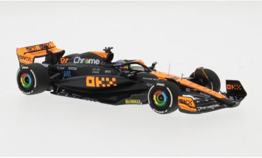 Modelauto McLaren F1 MCL60 No.81 Team formule 1 GP Japan 2023 1/43 Minichamps