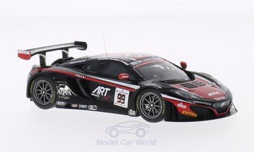 Modelauto McLaren MP4-12C GT3 No.99 Team Art Grand Prix 24h Spa 2014 K.Estre/K.Korjus/A.Soucek 1/43 Minichamps
