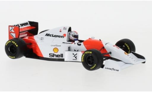 Modelauto McLaren MP4 MP4/8 Ford No.7 Marlboro formule 1 GP Europa 1993 M. Andretti 1/43 Minichamps