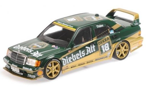 Modelauto Mercedes 190 DTM E 2.5-16 Evo 2 No.18 Team Zakspeed Diebels Alt 1992 K.Thiim 1/18 Minichamps