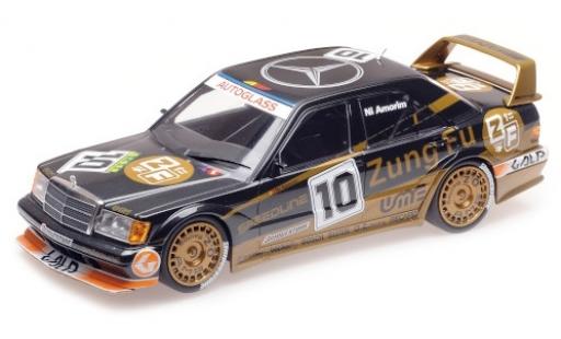 Modelauto Mercedes 190 DTM E 2.5-16 EVO 2 (W200) No.10 Zung Fu Macau Guia Race 1991 N.Amorim 1/18 Minichamps