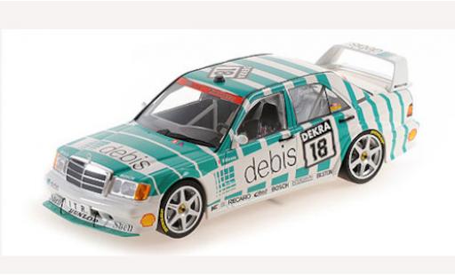Modelauto Mercedes 190 DTM E 2.5-16 Evo 2 (W201) No.18 Team Zakspeed Debis 1991 F.Giroix 1/18 Minichamps