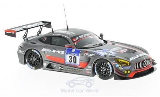 Modelauto Mercedes AMG GT GT3 3 No.30 AMG-Team HTP Motorsport 24h N&Atilde;&frac14;rburgring 2016 D.Baumann/M.Buhk/S.M&Atilde;&frac14;cke/T.J&Atilde;&curren;ger 1/43 Minichamps