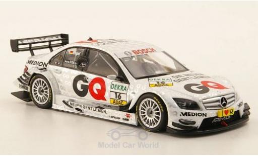 Modelauto Mercedes Classe C DTM (2008) No.16 GQ 2009 M.Engel 1/43 Minichamps