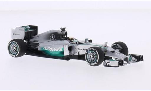 Modelauto Mercedes F1 2014 W05 Hybrid No.44 AMG Petronas Team Petronas formule 1 GP China L.Hamilton 1/43 Minichamps
