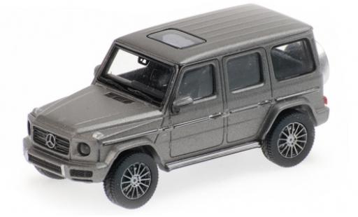 Modelauto Mercedes Classe G Base (W463) mat-grijs 2018 1/87 Minichamps