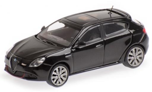 Modelauto Alfa Romeo Giulietta veloce zwart 2017 1/87 Minichamps