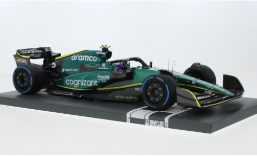 Modelauto Aston Martin AMR22 f1 2 No.5 Aramco Cognizant Team Cognizant formule 1 GP Monaco 2022 1/18 Minichamps