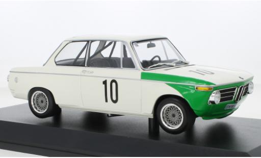 Modelauto Bmw 2002 ti tiK No.10 ETCC Nuerburgring 1968 1/18 Minichamps