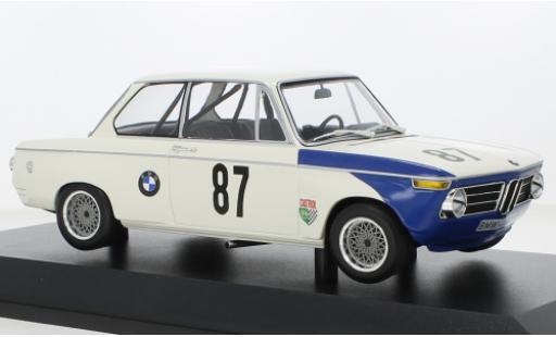 Modelauto Bmw 2002 ti tIK No.87 ETCC Br&Atilde;&frac14;nn 1969 1/18 Minichamps