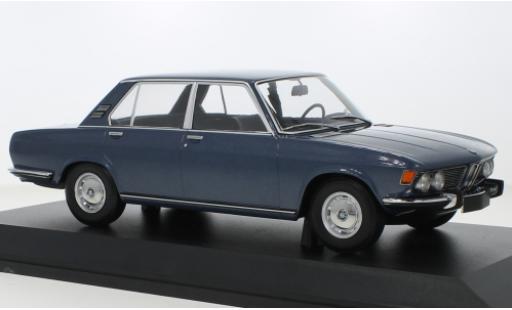Modelauto Bmw 2500 berline metallic blauw 1968 1/18 Minichamps