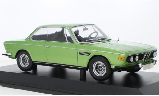 Modelauto Bmw 3.0 CSi metallic groen 1971 1/18 Minichamps