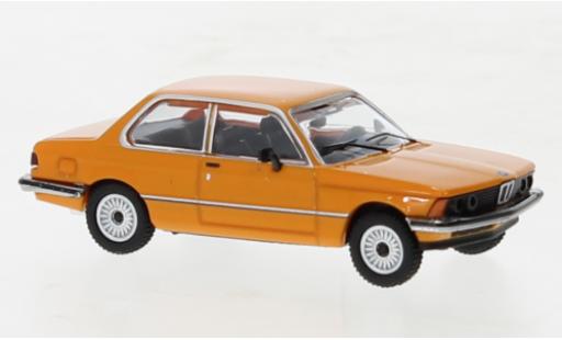 Modelauto Bmw 323 coupe i (E21) oranje 1975 1/87 Minichamps