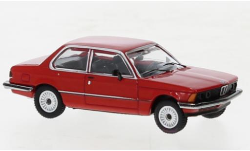 Modelauto Bmw 323 coupe i (E21) rood 1975 1/87 Minichamps