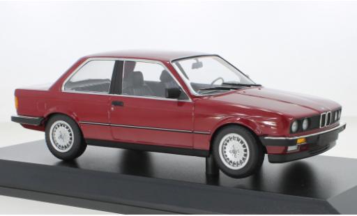 Modelauto Bmw 323 coupe i (E30) rood 1982 1/18 Minichamps