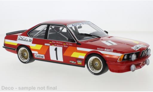 Modelauto Bmw 635 CSi No.1 Auto Budde 24h N&Atilde;&frac14;rburgring 1985 1/18 Minichamps