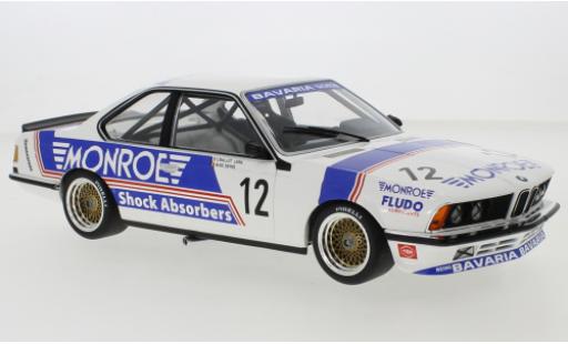 Modelauto Bmw 635 CSi No.12 Bavaria Motorsports Monroe 500km Monza 1985 1/18 Minichamps