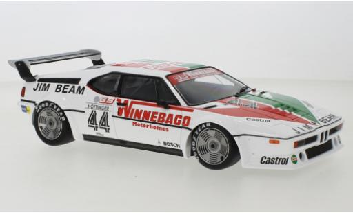 Modelauto Bmw M1 1979 No.44 GS Team Marko Jim Beam Silverstone 1/18 Minichamps