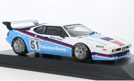 Modelauto Bmw M1 1979 No.51 Toleman Group Motorsport 1/18 Minichamps
