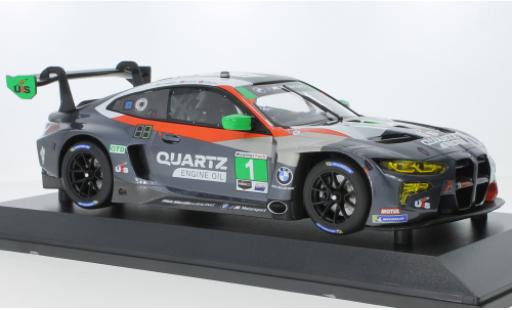 Modelauto Bmw M4 gt3 GTD No.1 Paul Miller Racing IMSA 12h Sebring 2022 1/18 Minichamps